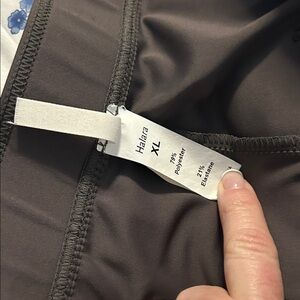 HALARA Taupe wide leg pants XL